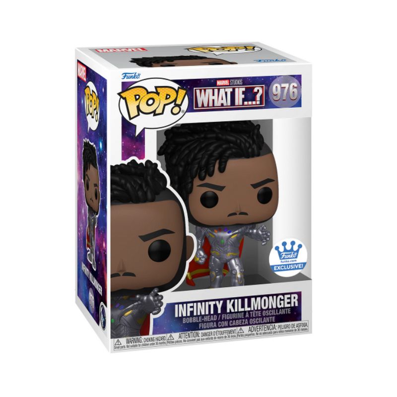 Фігурка Funko Pop What if? - Infinity Killmonger / Фанко Піп Що якщо? - Кіллмонгер