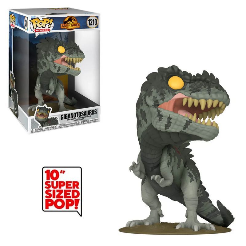 Фигурка Funko Pop Jurassic World Dominion - Giganotosaurus 10 / Фанко Поп Мир Юрского периода - Гиганотозавр
