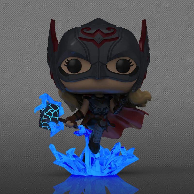 Фигурка Funko Pop Thor Love and Thunder (Mighty) #64808 / Фанко Поп Тор (Рунный)