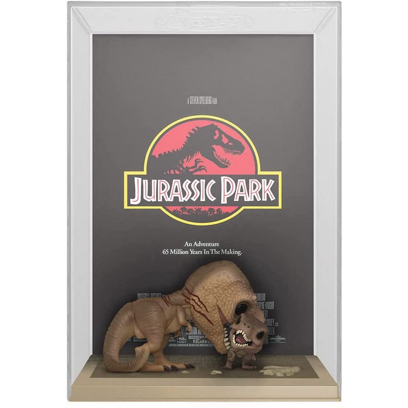 Фигурка Funko Pop Jurassic Park - Tyrannosaurus Rex and Velociraptor / Фанко Поп Парк юрского периода - Тираннозавр и Велоцираптор