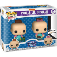 Фигурка Funko Pop Rugrats - Phil and Lil Deville / Фанко Поп Неугомонные детки - Фил и Лил Девиль