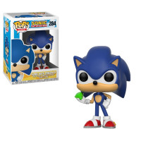 Фігурка Funko Pop Sonic the Hedgehog (з Emerald) / Фанко Поп Сонік