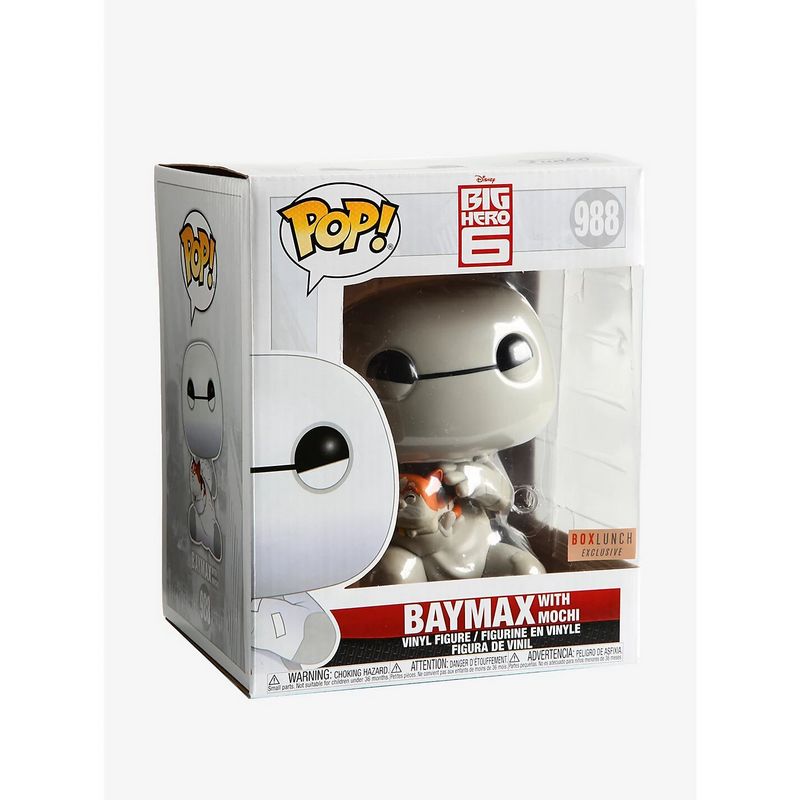 Фигурка Funko Pop Big Hero 6 - Baymax with Mochi 6" / Фанко Поп Город героев - Бэймакс и Моти