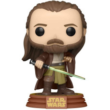 Фигурка Funko Pop Star Wars Across the Galaxy - Qui-Gon Jinn (Tattooine) / Фанко Поп Звёздные войны - Квай-Гон Джинн