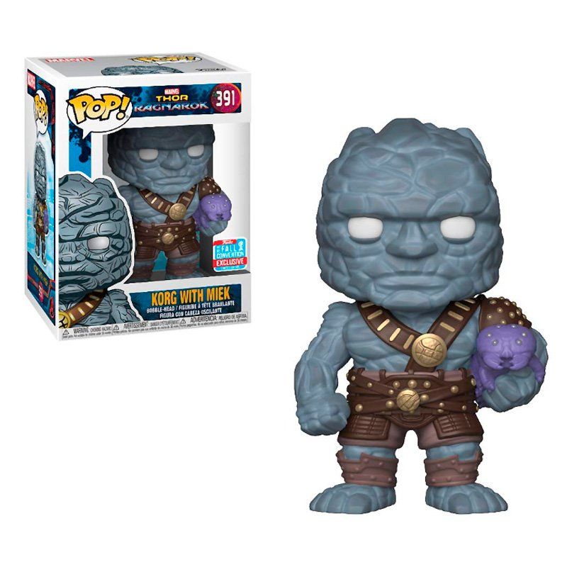 Фігурка Funko Pop Thor Ragnarok - Korg with Miek / Фанко Поп Тор Рагнарек - Корг і Мік