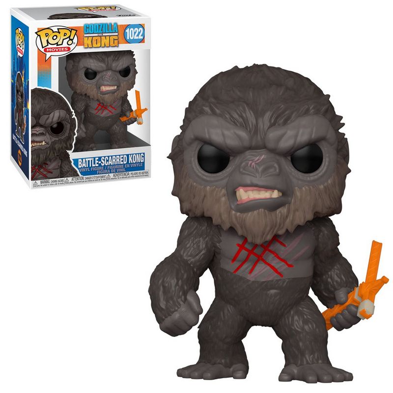 Фигурка Funko Pop Godzilla vs Kong - Battle-Scarred / Фанко Поп Годзилла против Конга