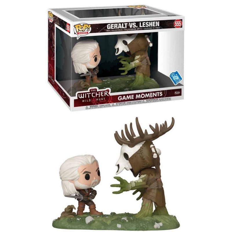 Фигурка Funko Pop Witcher 3 - Geralt vs Leshen / Фанко Поп Ведьмак - Геральт против Лешего 