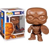 Фигурка Funko Pop Marvel Wood Deco - Captain America / Фанко Поп Капитан Америка