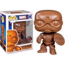 Фигурка Funko Pop Marvel Wood Deco - Captain America / Фанко Поп Капитан Америка