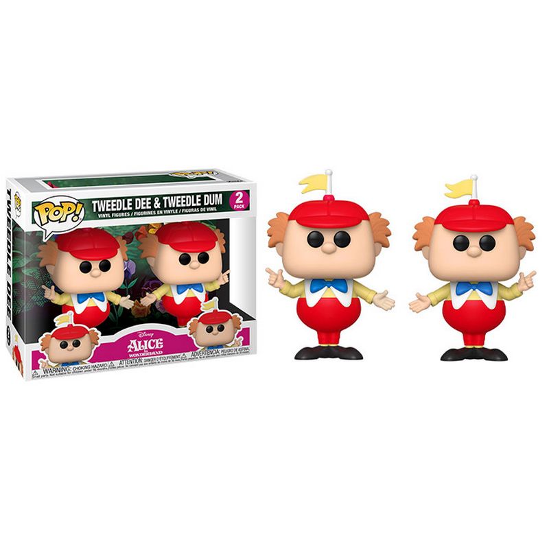 Фігурка Funko Pop Alice in Wonderland 70th - Tweedle Dee and Dum / Фанко Поп Аліса в Задзеркаллі - Твідлдам та Твідлді