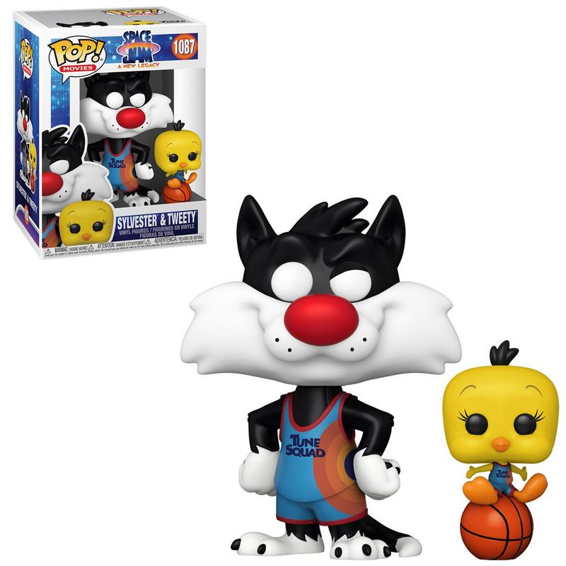 Фигурка Funko Pop Space Jam A New Legacy - Sylvester and Tweety / Фанко Поп Космический джем - Сильвестр и Твитти