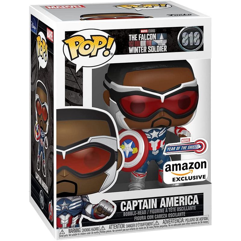 Фигурка Funko Pop Falcon and the Winter Soldier - Captain America #51650 / Фанко Поп Сокол и Зимний солдат - Капитан Америка