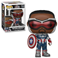 Фігурка Funko Pop Falcon and the Winter Soldier - Captain America / Фанко Поп Сокіл та Зимовий солдат - Капітан Америка