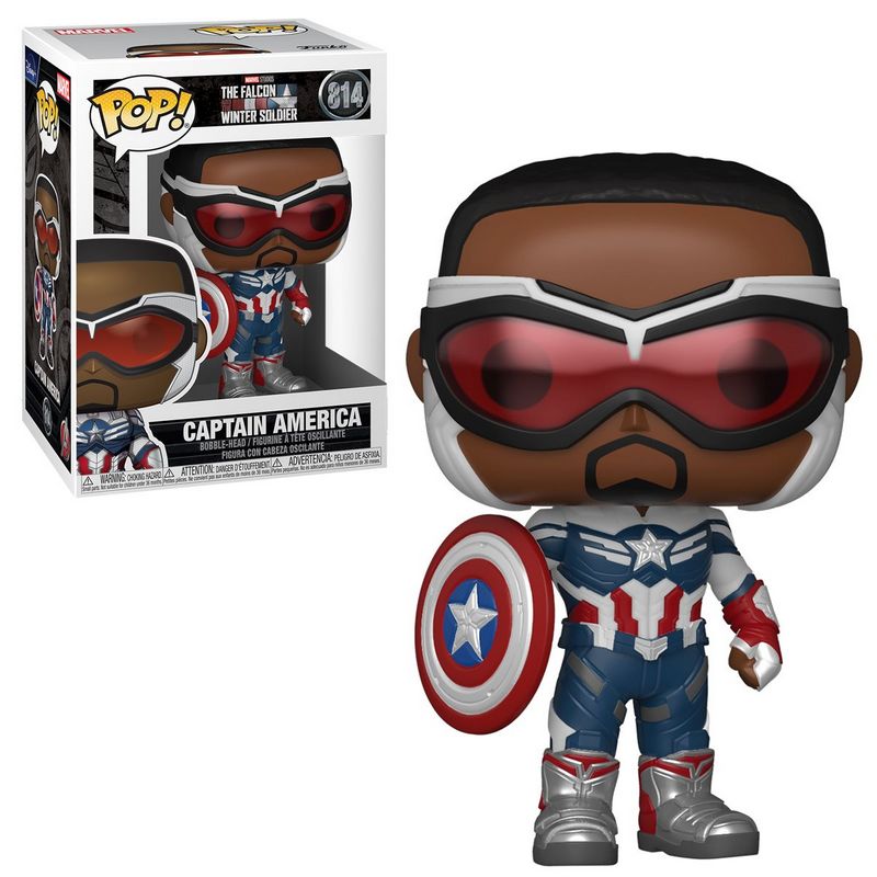 Фігурка Funko Pop Falcon and the Winter Soldier - Captain America / Фанко Поп Сокіл та Зимовий солдат - Капітан Америка