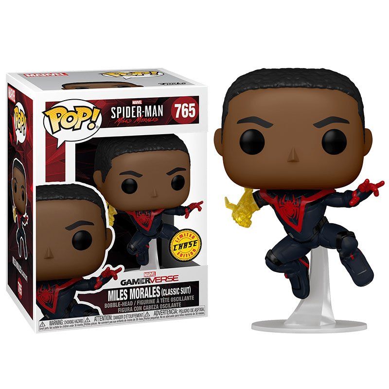 Фігурка Funko Pop Spider Man Miles Morales Game (Classic Suit) #50150C / Фанко Поп Людина-павук Майлз Моралес