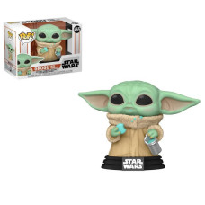 Фигурка Funko Pop Star Wars Mandalorian - Grogu with Cookies / Фанко Поп Мандалорец - Грогу