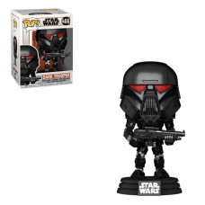 Фигурка Funko Pop Star Wars Mandalorian - Dark Trooper / Фанко Поп Звёздные войны Мандалорец - Тёмный солдат