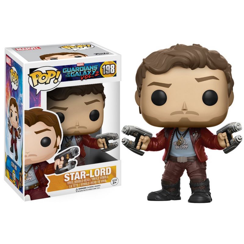 Фигурка Funko Pop Guardians of the Galaxy 2 - Star-Lord / Фанко Поп Стражи Галактики - Звёздный Лорд