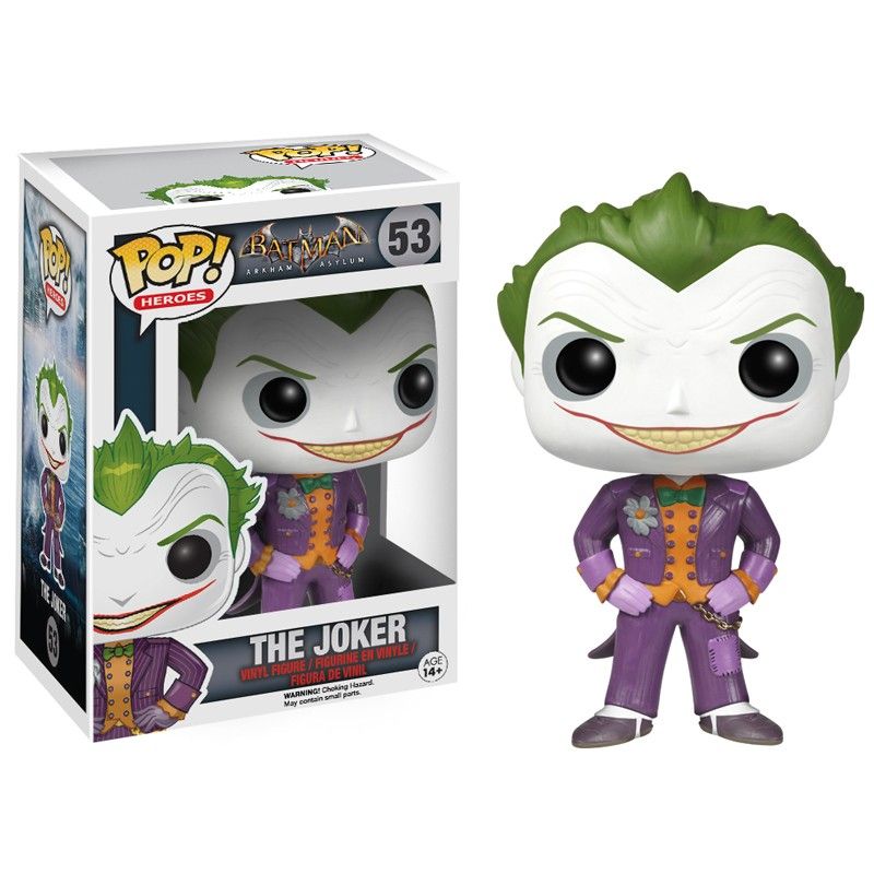 Фигурка Funko Pop Batman Arkham Asylum - The Joker / Фанко Поп Бэтмен Лечебница Аркхэм - Джокер