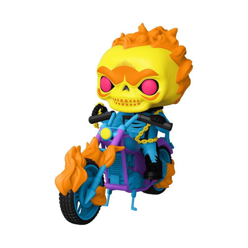 Фигурка Funko Pop Black Light Marvel - Ghost Rider / Фанко Поп Призрачный гонщик