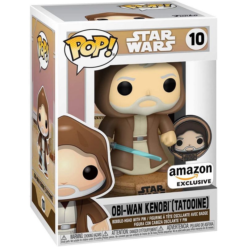 Фигурка Funko Pop Star Wars Across the Galaxy - Obi Wan Kenobi (Tattooine) / Фанко Поп Звёздные войны - Оби-Ван Кеноби