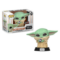 Фигурка Funko Pop Star Wars Mandalorian - The Child with Control Knob / Фанко Поп Звёздные войны Мандалорец - Бэйби (Йода)