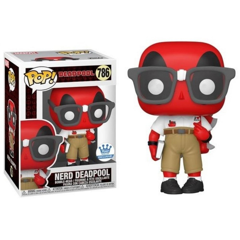 Фігурка Funko Pop Deadpool 30th (Nerd) / Фанко Поп Дедпул