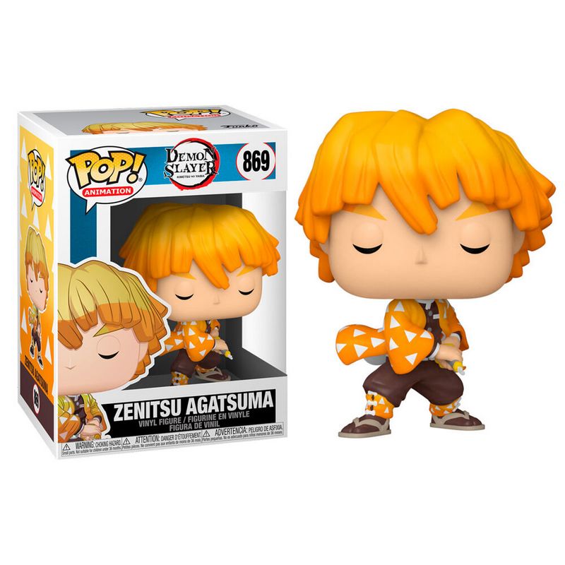 Фигурка Funko Pop Demon Slayer - Zenitsu Agatsuma / Фанко Поп Клинок, рассекающий демонов - Зеницу Агацума
