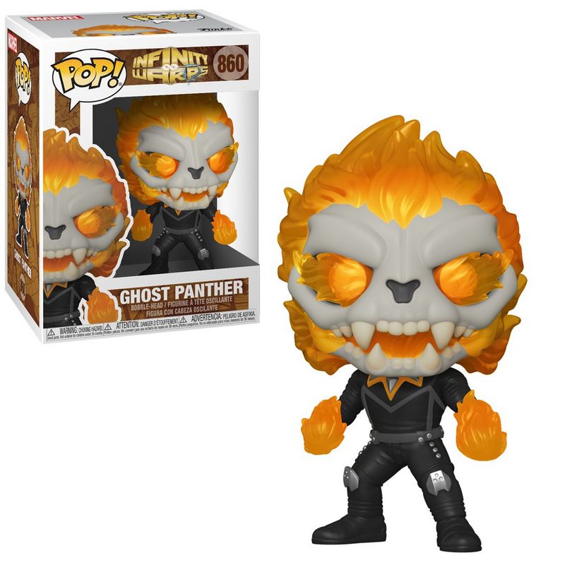 Фигурка Funko Pop Infinity Warps - Ghost Panther / Фанко Поп Искажения бесконечности