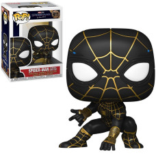 Фигурка Funko Pop Spider-Man No Way Home (Black and Gold Suit) / Фанко Поп Человек-паук