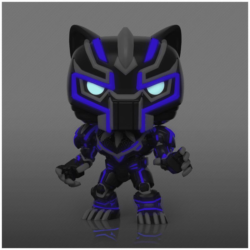 Фигурка Funko Pop Avengers Mech Strike - Black Panther #55842 / Фанко Поп Чёрная Пантера