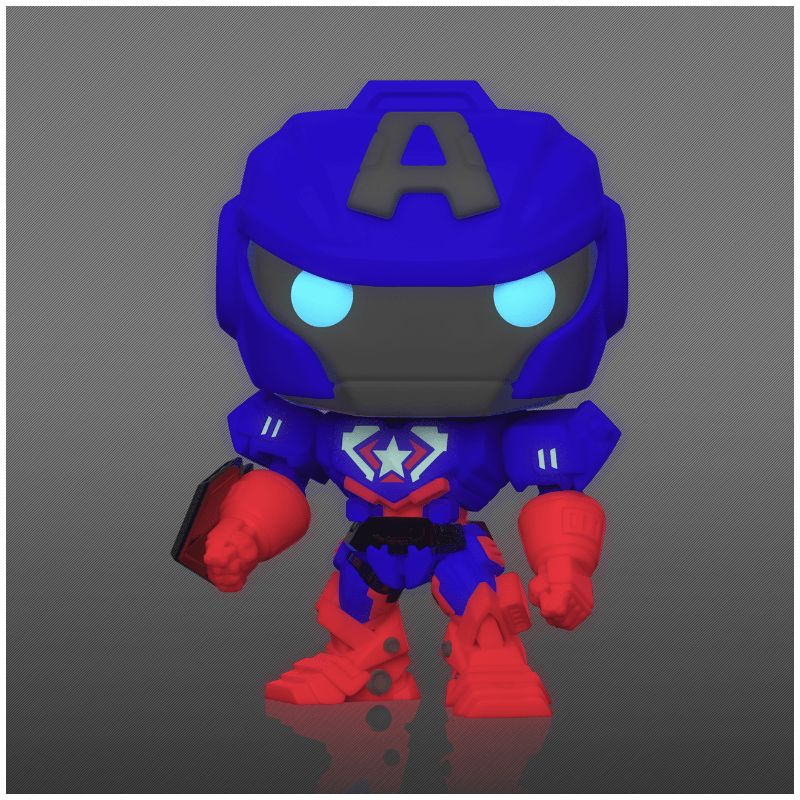 Фигурка Funko Pop Avengers Mech Strike - Captain America #55633 / Фанко Поп Капитан Америка