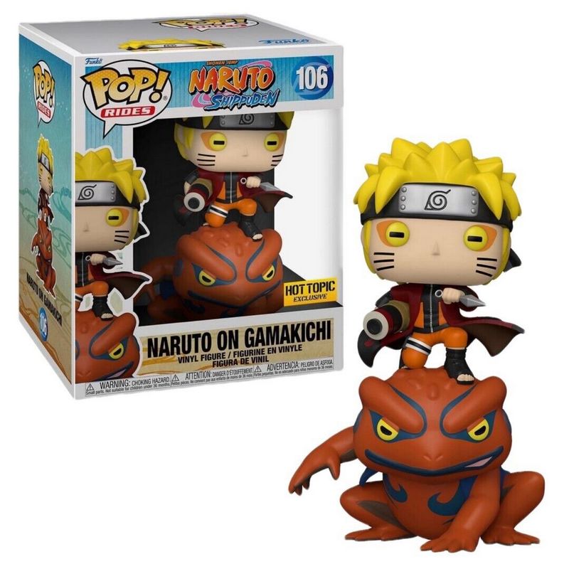 Funko Pop Naruto (on Gamakichi)