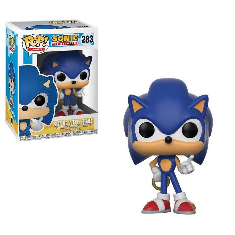 Funko Pop Sonic the Hedgehog (with Ring)