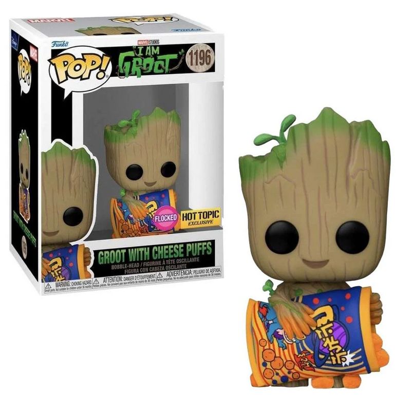Funko Pop I am Groot (with Cheese Puffs) #71821