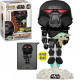 Фигурка Funko Pop Star Wars Mandalorian - Dark Trooper with Grogu / Фанко Поп Звёздные войны Мандалорец - Тёмный солдат и Грогу