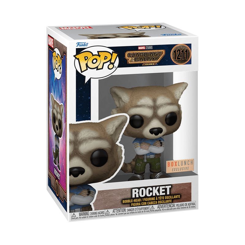 Фигурка Funko Pop Guardians of the Galaxy 3 - Rocket #67514 / Фанко Поп Стражи Галактики - Ракета