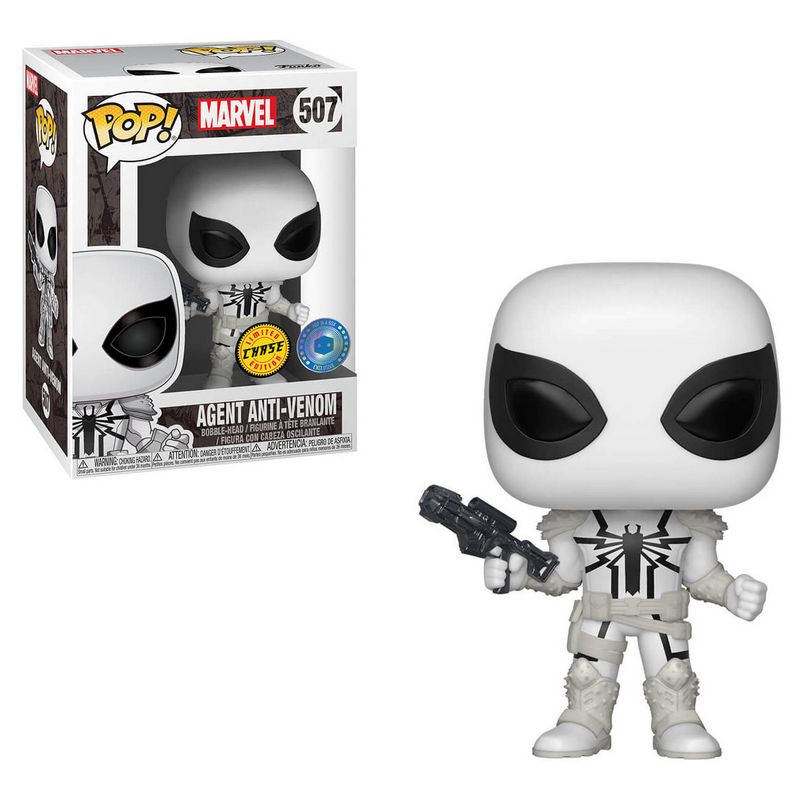 Фигурка Funko Pop Venom Marvel - Agent Anti-Venom Exc Chase / Фанко Поп Веном - Агент Анти-Веном