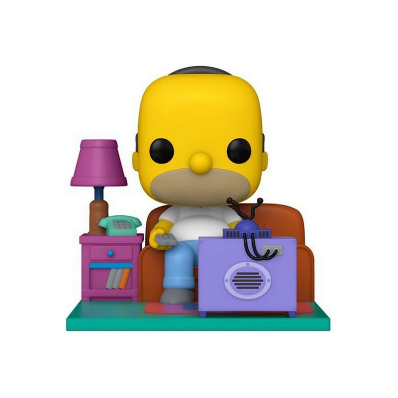 Фигурка Funko Pop Simpsons - Homer Watching TV Deluxe / Фанко Поп Симпсоны - Гомер