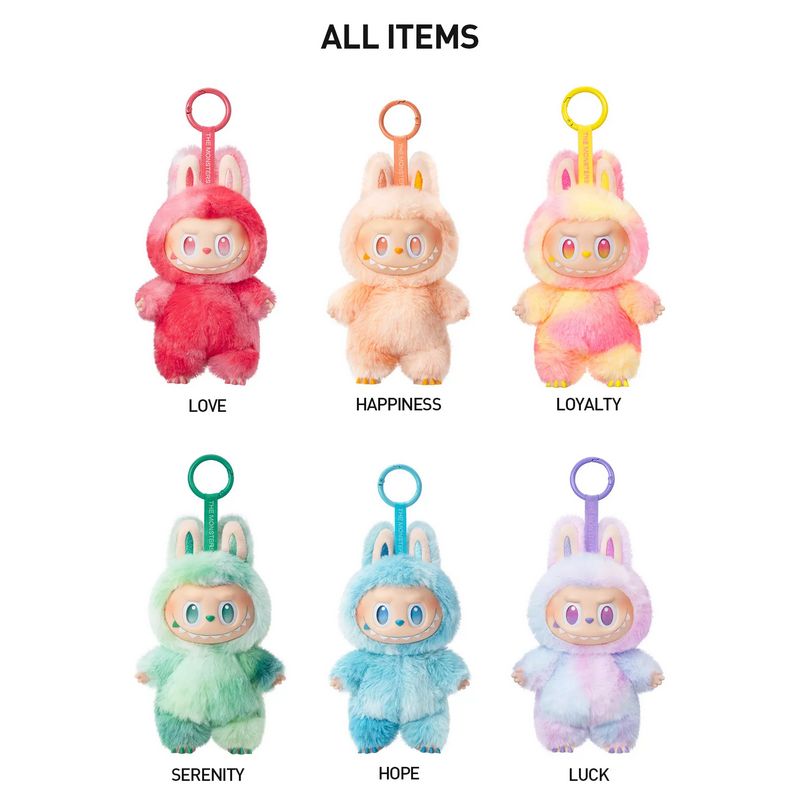Коллекционная фигурка Pop Mart The Monsters Big Into Energy Series Vinyl Plush Pendant Blind Box (Labubu)