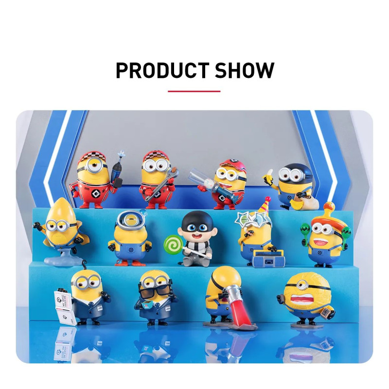 Коллекционная фигурка Pop Mart Minions Universal Despicable Me 4 Series Figures Blind Box