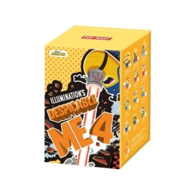 Коллекционная фигурка Pop Mart Minions Universal Despicable Me 4 Series Figures Blind Box