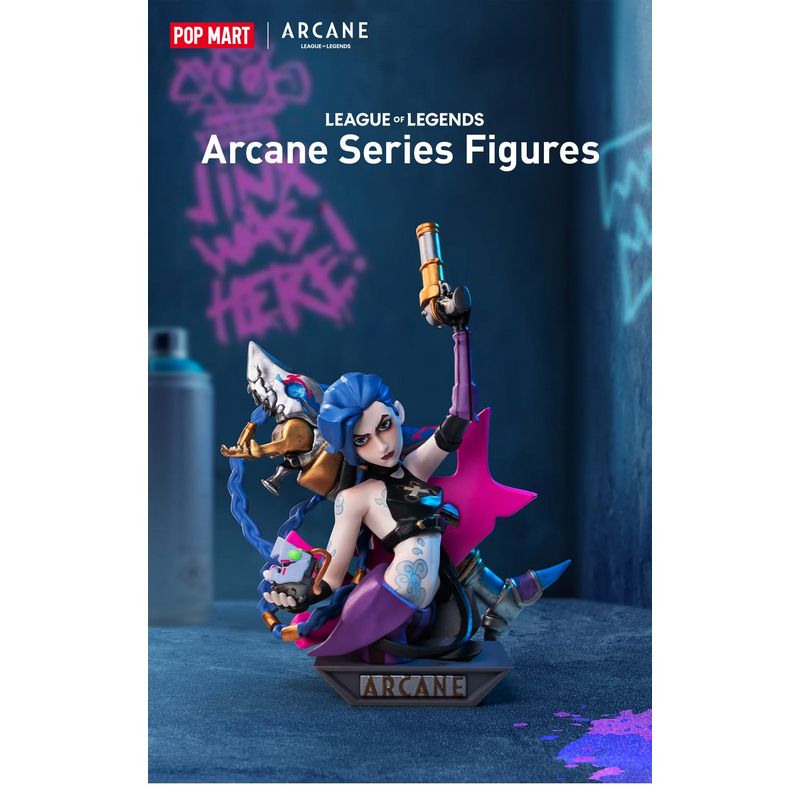 Коллекционная фигурка Pop Mart Arcane League of Legends Series Blind Box