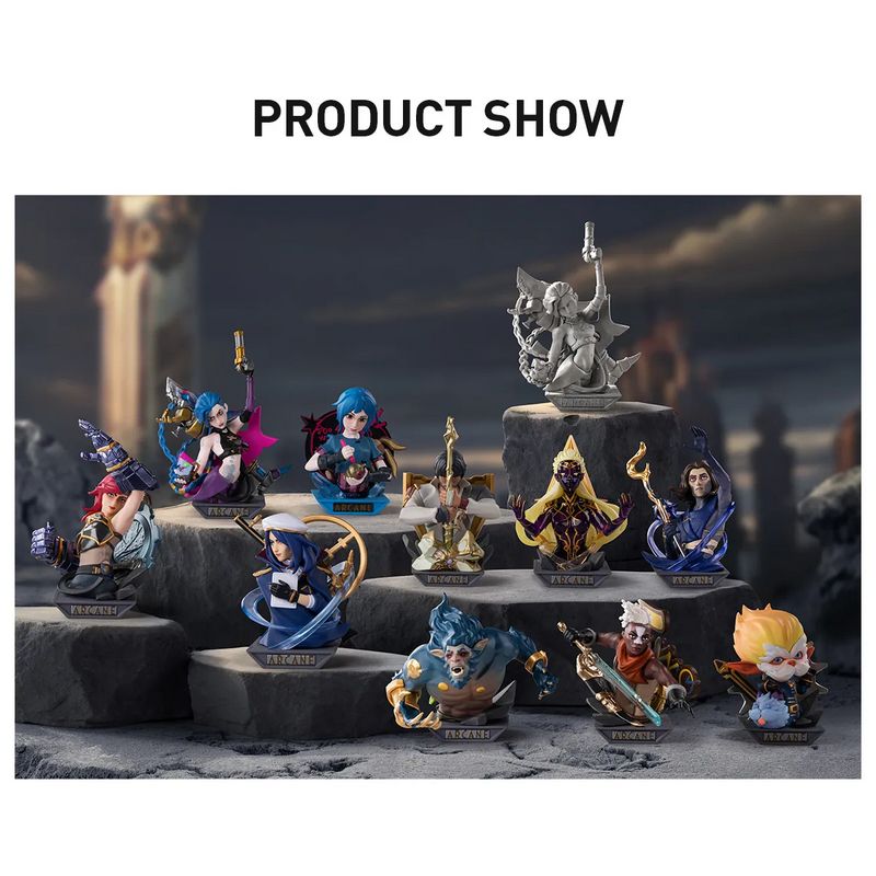 Коллекционная фигурка Pop Mart Arcane League of Legends Series Blind Box