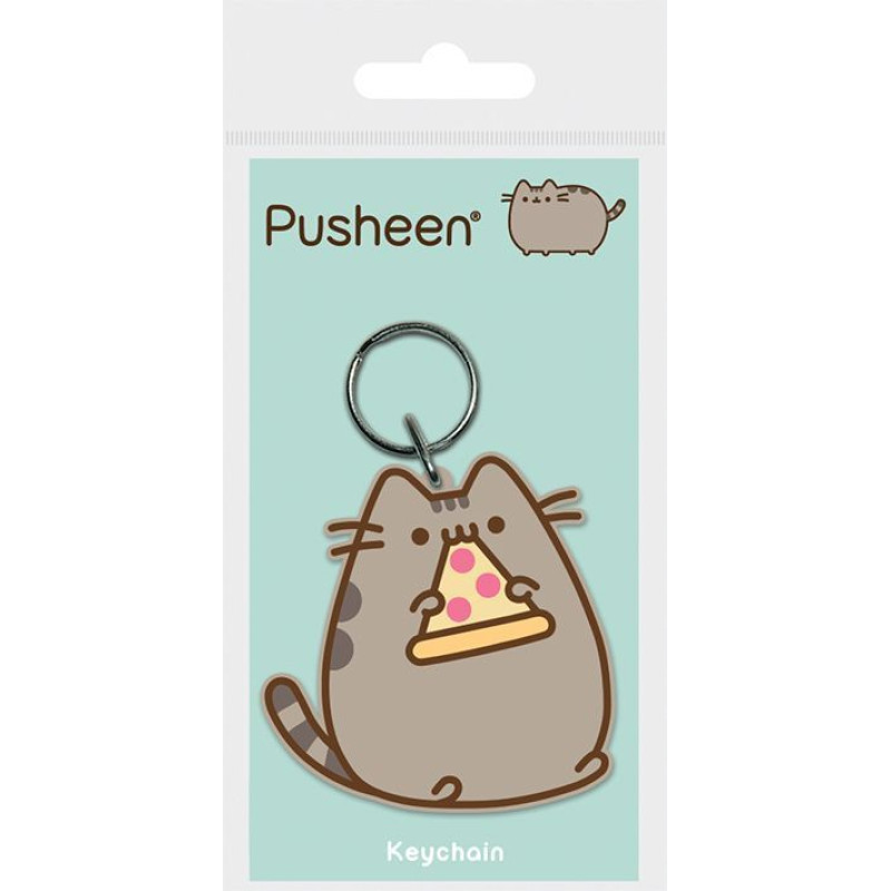 Брелок Pyramid International Keychain Pusheen - Pizza