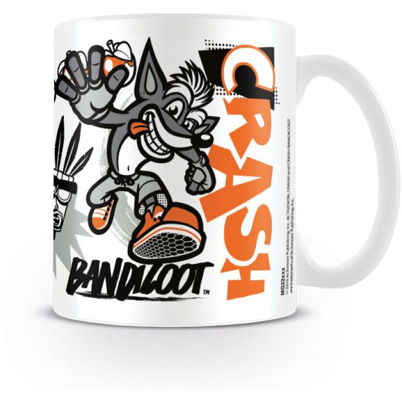 Чашка Pyramid International Crash Bandicoot - Stencil Mug