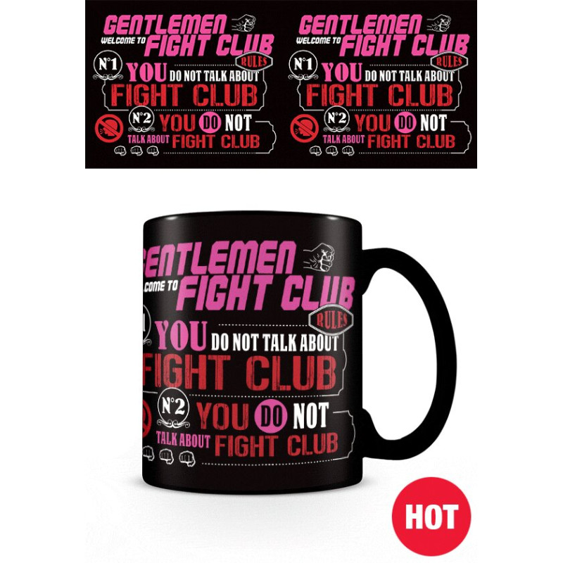 Чашка-хамелеон Pyramid International Fight Club - Rules Mug