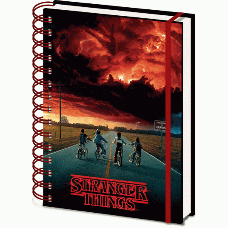 Блокнот Pyramid International Stranger Things 3D