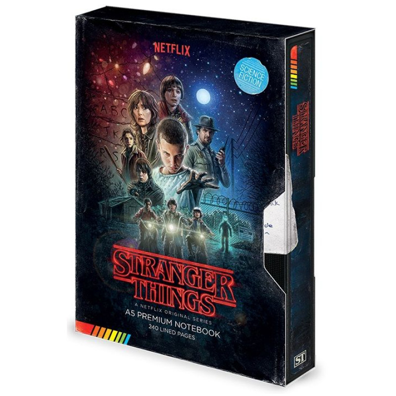 Блокнот Pyramid International Stranger Things - VHS Premium