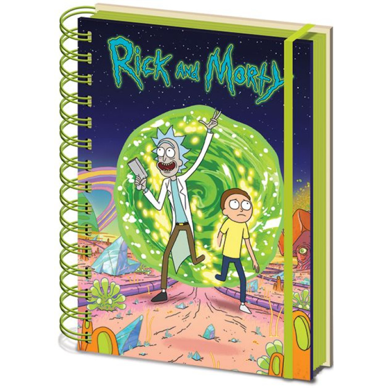 Блокнот Pyramid International Rick and Morty